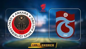 Türkiye Kupası yarı finalinde Trabzonspor ile Gençlerbirliği karşı karşıya
