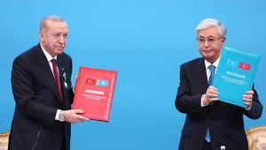 Türkiye ile Kazakistan arasında 13 anlaşma imzalandı