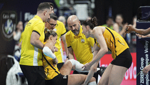 VakıfBank açıkladı Şampiyonlar Ligi yarı finalinde sakatlanan Dangubic ameliyat oldu