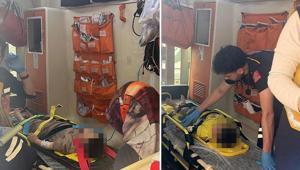 Nevşehirde korkutan olay İki kardeş oyun oynarken balkondan düştü