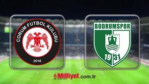 TFF 1. LİG PLAY-OFF YARI FİNAL RÖVANŞ MAÇI SONUCU | Çorum FK-Bodrum FK play-off yarı final rövanş maçı kaç kaç bitti