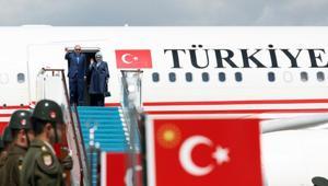 Cumhurbaşkanı Erdoğan, Kazakistandaki temaslarının ardından yurda döndü
