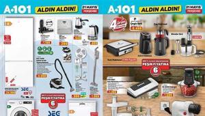 YENİ A101 AKTÜEL KATALOGLAR | 21 MAYIS A101 ALDIN ALDIN aktüel kataloğunda hangi ürünler satışa sunulacak 26 Jant Bisiklet, Valiz Çeşitleri, 4 Kişilik Otomatik Kamp Çadırı, Taşınabilir Portatif Klima, Pipetli Çelik Termos...