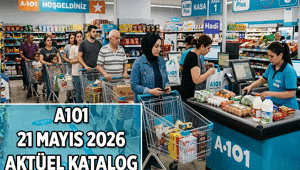 HAFTALIK MARKET İNDİRİMLERİ 🚨 21 Mayıs A101 Aktüel Kataloglarındaki satışa çıkan ürünler ve fiyatları Sayfa Sayfa A101 Aktüel katalog ürünleri