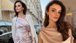 Uzak Şehirin Alyası Sinem Ünsal pozlarıyla Cannesı salladı