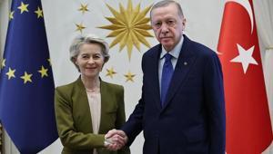 Cumhurbaşkanı Erdoğan Ursula von der Leyen ile görüştü