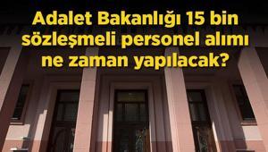 GÖZLER ADALET BAKANLIĞI PERSONEL ALIMINDA: Adalet Bakanlığı 15 bin sözleşmeli personel alımı ilanı yayınlandı mı, kadro ve branş dağılımı nasıl