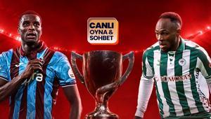 Türkiye Kupası’nda final zamanı Trabzonspor-Konyaspor maçının heyecanı canlı sohbet ile Misli’de
