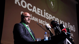 Kocaelisporda Recep Durul yeniden başkanlığına seçildi