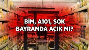 MARKETLER AÇIK MI, KAPALI MI Bayramın 1. günü marketler açık olacak mı A101, BİM, ŞOK, FİLE, MİGROS Arefe günü ve bayramda çalışıyor mu İşte marketlerin açık olacağı günler