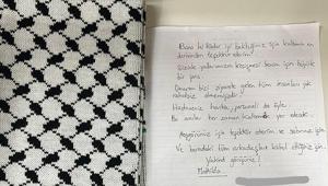 Sumud Filosu aktivisti Mallet’ten Türk sağlık çalışanlarına teşekkür mektubu