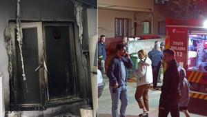 Bursada dehşete düşüren olay Eski eşinin evini ateşe verdi; kombi patladı, ortalık savaş alanına döndü
