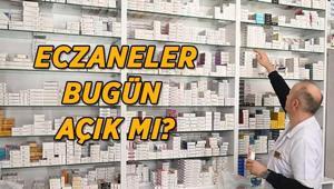 ECZANELER KAPALI MI Eczaneler bugün kaça kadar açık Nöbetçi Eczaneler saat kaçtan sonra devreye girecek