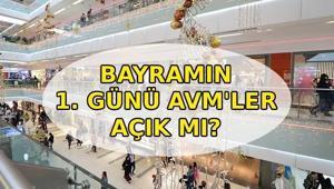 BAYRAMIN 1. GÜNÜ AVMLER AÇIK MI AVMler Kurban Bayramında saat kaçta açılıyor, kaçta kapanıyor