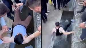 Bolu’daki asırlık gelenek Bayram namazına gitmeyenleri yataktan alıp buz gibi suya attılar
