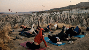 Kapadokya’da yoga festivali için geri sayım