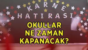 KARNE TATİLİ TARİHİ 2025-2026 | Okullar ne zaman kapanacak, tatil hangi gün başlıyor 2026 yaz tatili hangi gün başlıyor, kaç gün kaldı