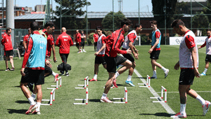 A Milli Takımda Kuzey Makedonya maçının hazırlıkları tamamlandı