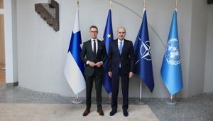 TBMM Başkanı Kurtulmuş, Finlandiya Cumhurbaşkanı Stubb ile görüştü