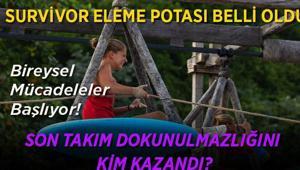 SURVİVORDA SON DOKUNULMAZLIK OYUNU 2 Haziran 2026 Survivor takım dokunulmazlığını kim kazandı ve son eleme adayı kim oldu İşte, Survivor eleme potası