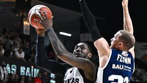 Basketbol Süper Ligi yarı final serisinin ilk maçında Beşiktaş, Bahçeşehir Kolejini mağlup etti