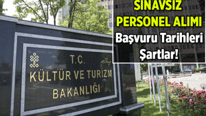 İLLER VE KONTENJANLAR NETLEŞTİ ❗ Kültür ve Turizm Bakanlığı sınavsız Personel alımı başvuru tarihi ve başvuru şartları nedir Kültür ve Turizm Bakanlığı Personel alımı ne zaman, hangi iller, kaç kişilik kontenjan, hangi bölümlere var
