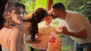 Yıldız Çağrı Atiksoyun kızı Mira Milena 2 yaşına girdi Her zaman en büyük duam