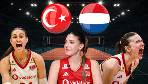 CANLI | Milletler Liginde Filenin Sultanları parkede: Türkiye - Hollanda