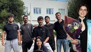 60 kişilik bölümünün tek kadın öğrencisi Bahar mezun oldu: Dışarıda kime söylesem inanmıyor
