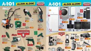 BU HAFTAKİ YENİ A101 AFİŞİ 11 HAZİRAN | A101 ALDIN ALDIN aktüel kataloğunda bu hafta Perşembe hangi ürünler satışa çıkacak Şarjlı Vidalama, Şarjlı Testere, Katlanabilir Bisiklet, Sürahi Blender, Stantlı Vantilatör...