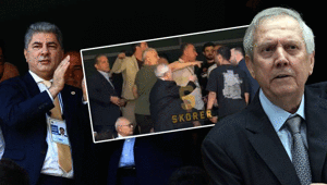 Fenerbahçe Genel Kurul Toplantısında ortalık karıştı Aziz Yıldırımdan tepki: Buradayım
