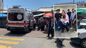 Antalyada maganda dehşeti Bebek arabasındaki 4 yaşındaki Ömere yorgun mermi isabet etti