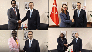 Bakan Kacır’dan Sıfır Atık Forumu’nda yoğun diplomasi trafiği