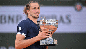 Fransa Açıkta şampiyon Zverev İlk Grand Slam zaferine ulaştı