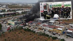 Konyadaki fabrika yangınında acı haber 1 itfaiye personeli şehit oldu