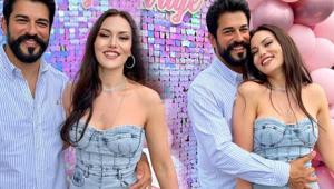 Fahriye Evcen’den 40. yaş kutlaması Eşi Burak Özçivit’ten dikkat çeken yorum