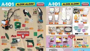 İNDİRİMLİ A101 KATALOĞU SATIŞTA (11 HAZİRAN) A101 Aldın Aldın 11 Haziran Perşembe aktüel kataloğunda hangi ürünler satışa sunuldu Magnetli Kapı Sinekliği, Pratik Katlanır Sehpa, Powerbank, 3ü 1 Arada Kablosuz Şarj Cihazı...