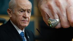 MHP Lideri Bahçelinin yüzüğü ve rozetindeki anlam dikkatleri çekti