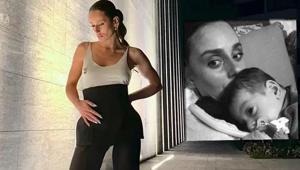 İlk kez anne olmuştu Bestemsu Özdemir ve oğlu Sarp Marcodan yeni kare