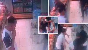Ankarada dehşet anları Düğün çıkışı tatlı alırken kabusu yaşadılar: Pompalı tüfek tutukluk yapınca dipçikle saldırdılar