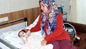 9 günlükken SMA Tip-1 teşhisi konuldu 8 aylık Afra Sıla yaşam mücadelesini 3 cihaza bağlı sürdürüyor