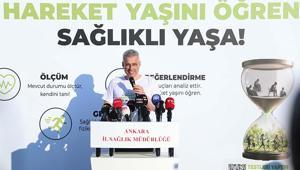 Bakan Memişoğlu, Hareket Yaşını Öğren, Sağlıklı Yaşa kampanyasını başlattı