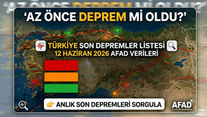 12 HAZİRAN HABERLERİ ⚡ SON DEPREMLER İrili, ufaklı sarsıntı hissedenler: Az önce deprem mi oldu İşte AFADın güncellediği son depremler ekranı