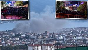 Gecekondudaki yangın mahallede paniğe neden oldu Kundaklamış olabilirler
