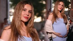 Eda Erol suda doğum yaparak anne oldu İşte bebeğinin cinsiyeti ve adı