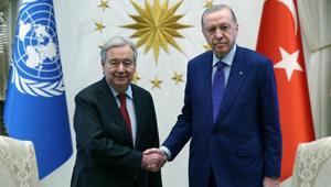 Erdoğan, Guterres ile telefonda görüştü: Uluslararası topluma görevler düşüyor