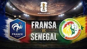 Fransa-Senegal 2026 FIFA Dünya Kupası I grubu ilk maçı bu akşam saat kaçta hangi kanalda (Muhtemel 11ler)