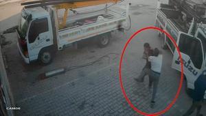 İşçi transferi kavgası Sanayi sitesinde tekme tokat birbirlerine girdiler