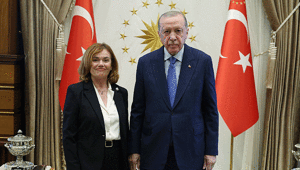 Cumhurbaşkanı Erdoğan, İspanya Anayasa Mahkemesi Başkanvekili Huertasi kabul etti