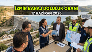 İZSUdan Baraj Doluluk Oranı 17 Haziran 2026 İzmir Barajları Tahtalı, Balçova, Ürkmez, Gördes, Alaçatı Barajı ne kadar dolu